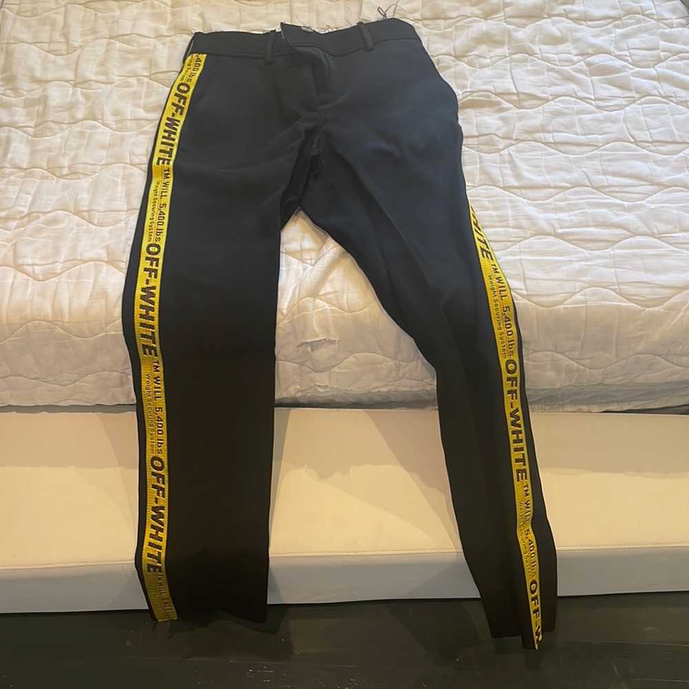 Off white dress pants